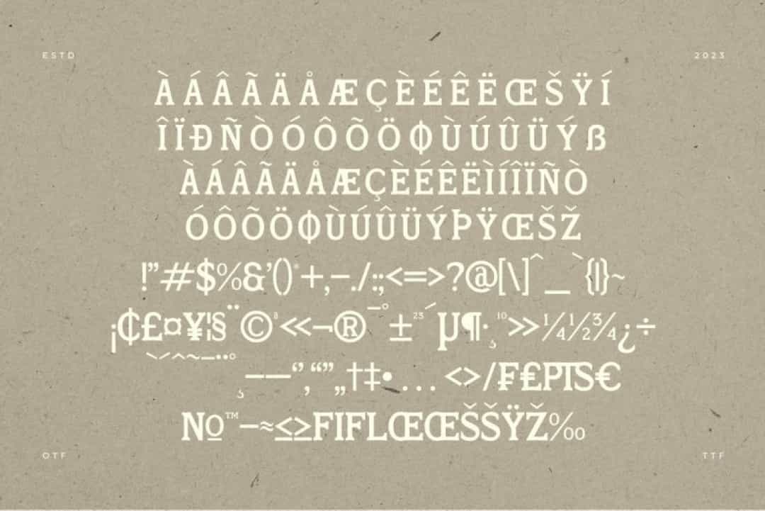Skinner Morgan Font Image 3