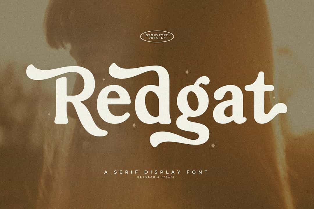 Redgat Font Image 1