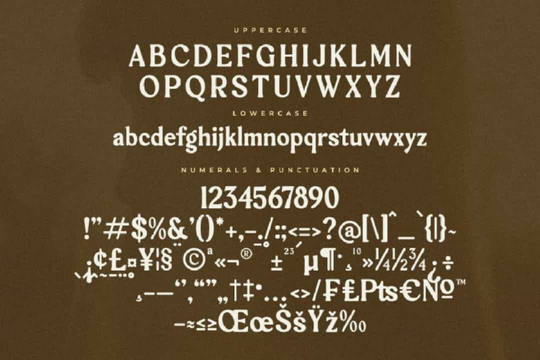 Redgat Font Image 3