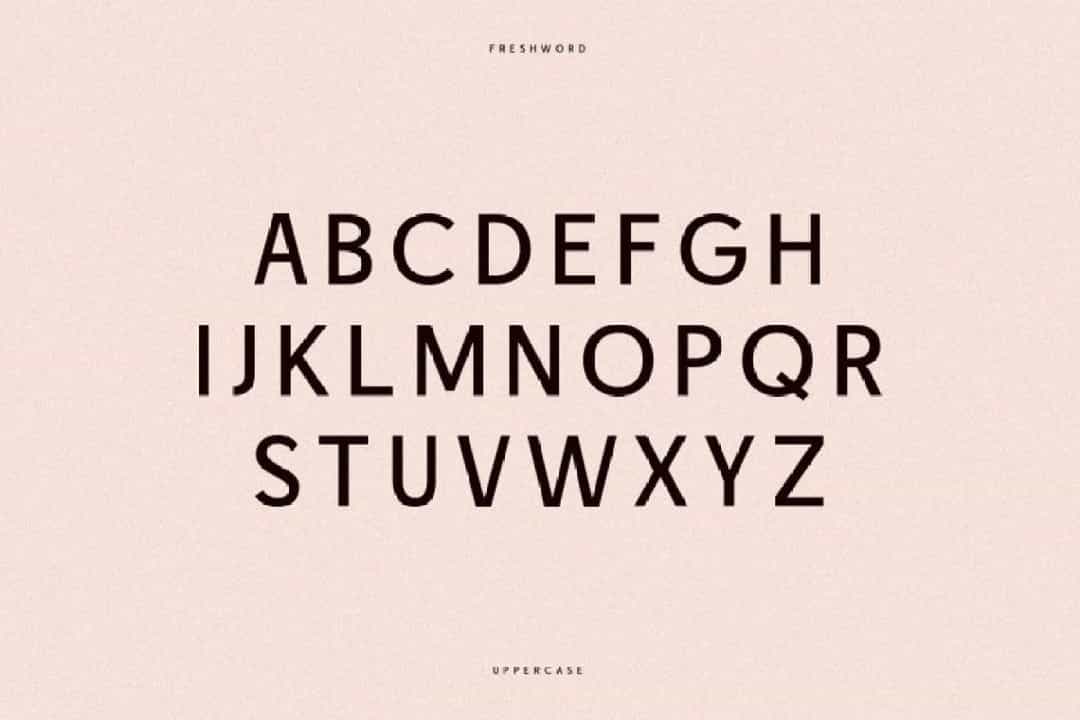 Freshwost Font Image 2