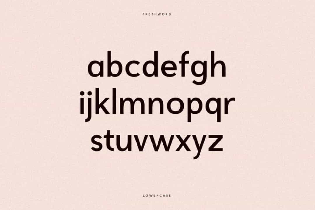 Freshwost Font Image 3