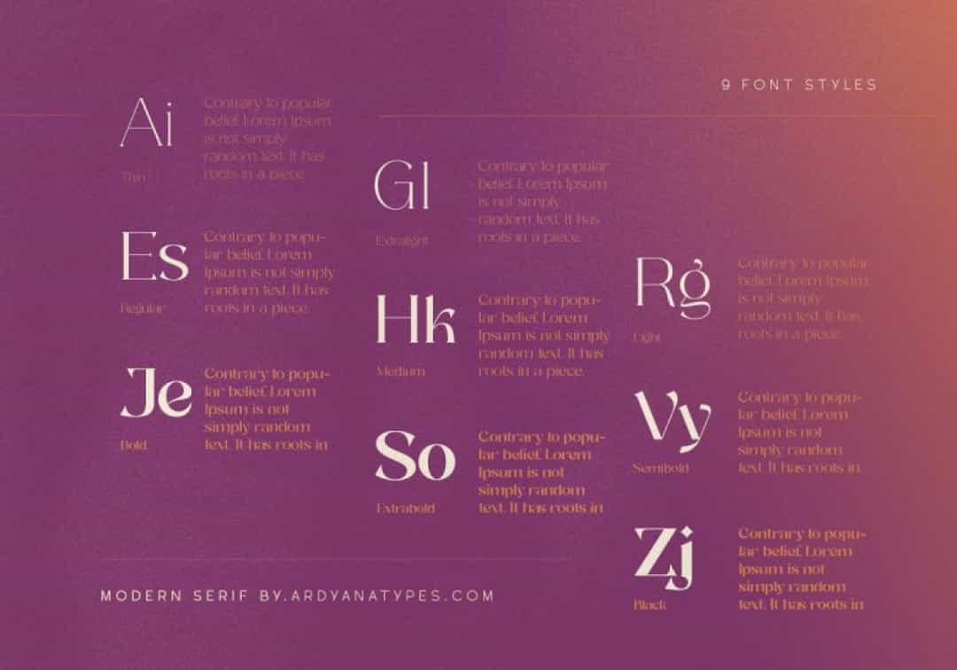 Zitter Font Image 2