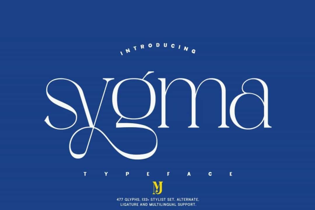Sygma Font Image 1