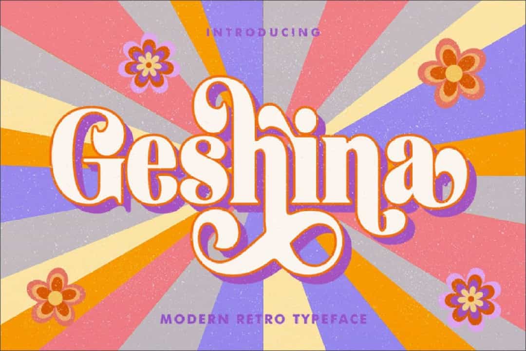 Geshina Font Image 1