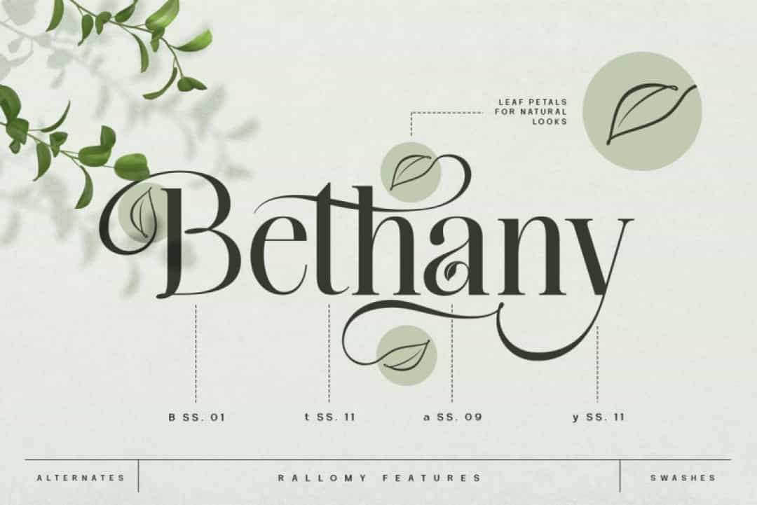 Rallomy Font Image 2