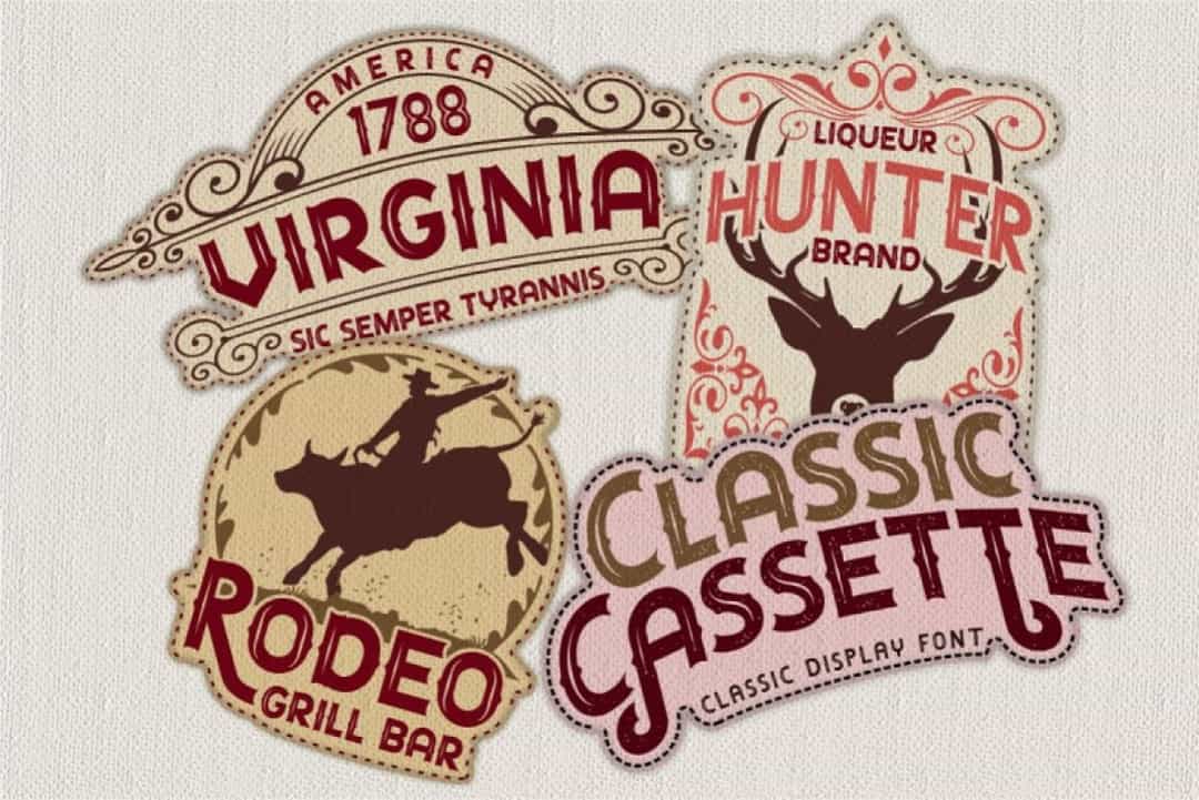 Classic Cassette Font Image 2