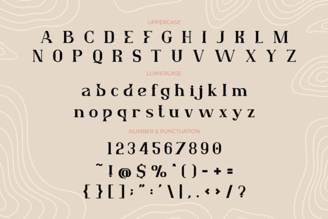 Lafonsa Font Image 3