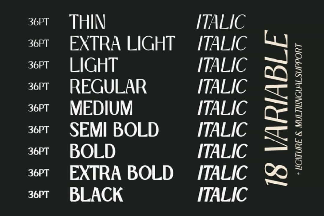 Mangata Font Image 2
