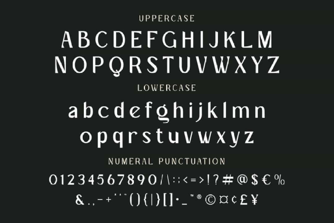 Mangata Font Image 3