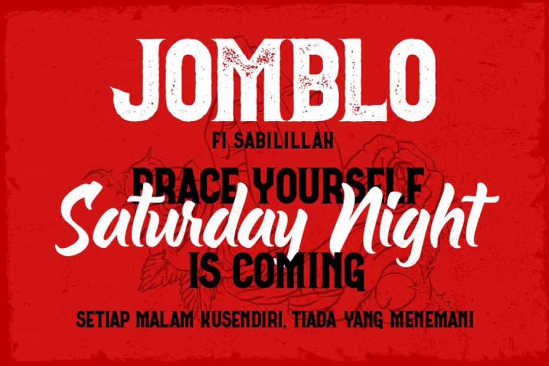 Darkest Saturday Font Image 2