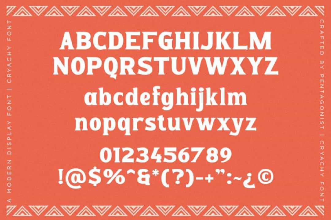 Cryachy Font Image 3