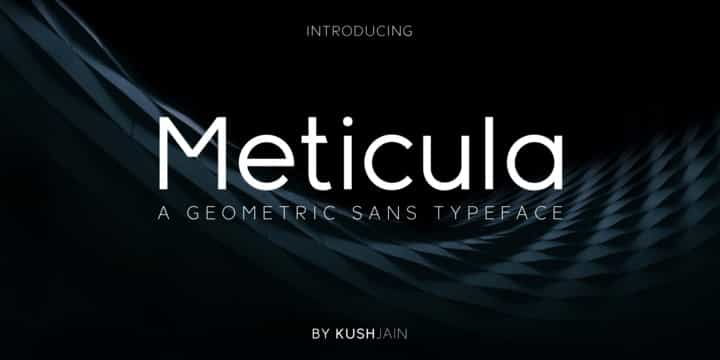 Meticula Font Family Image 1