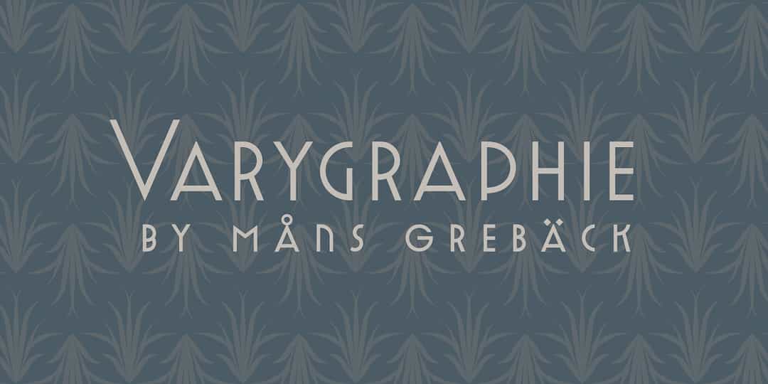 Varygraphie Font Image 1