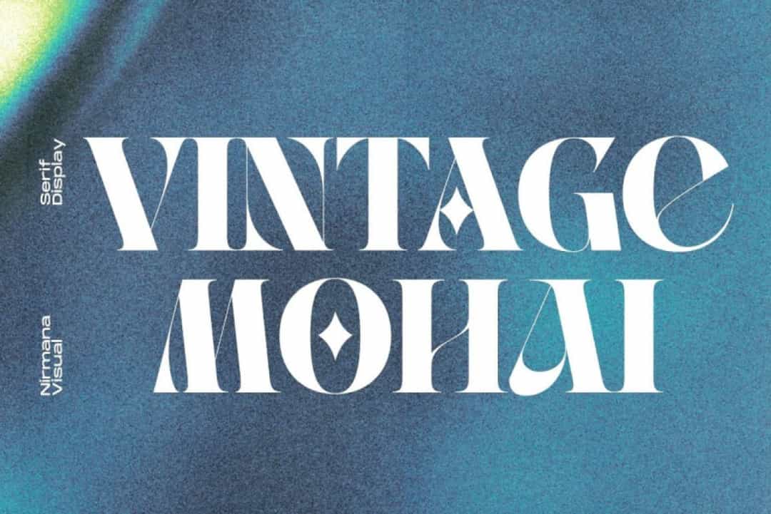 Vintage Mohai Font Image 1