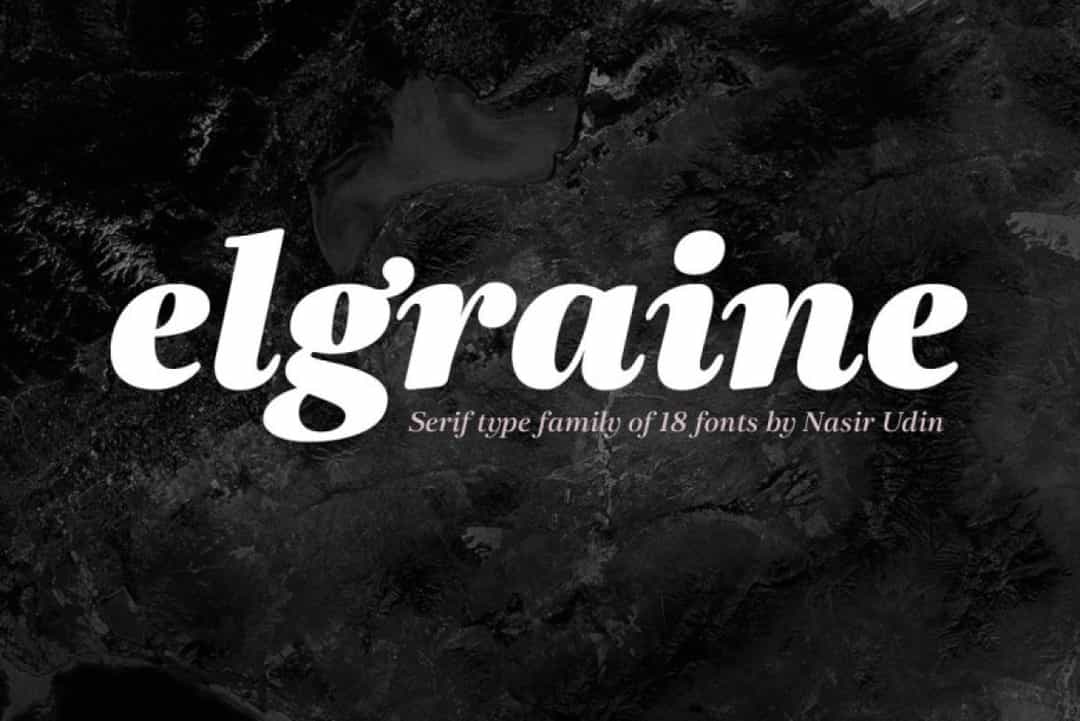 Elgraine Font Image 1