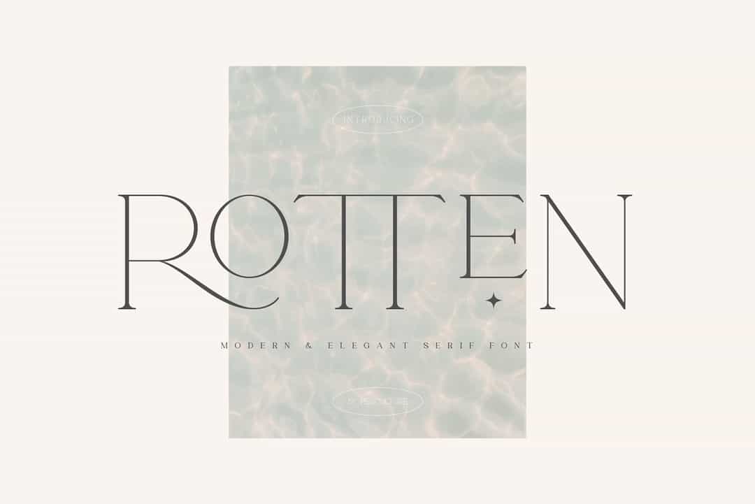 Rotten Font Image 1