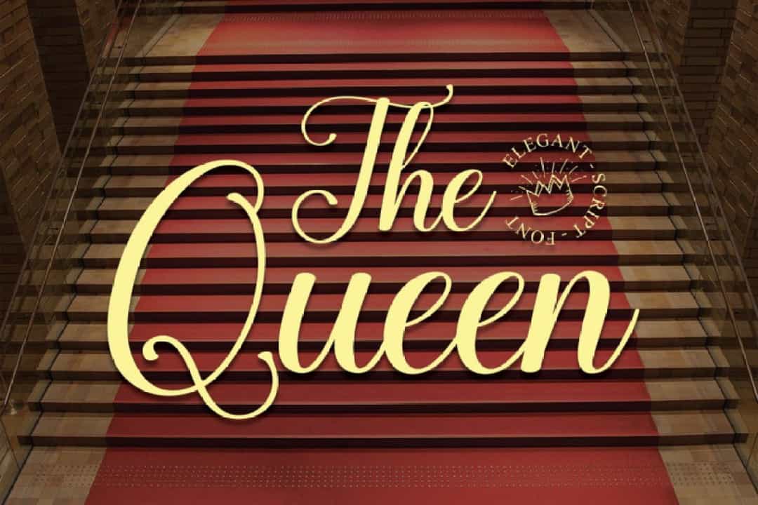 The Queen Font Image 1