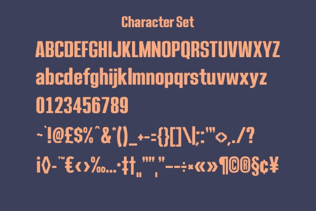 Defoils Font Image 3