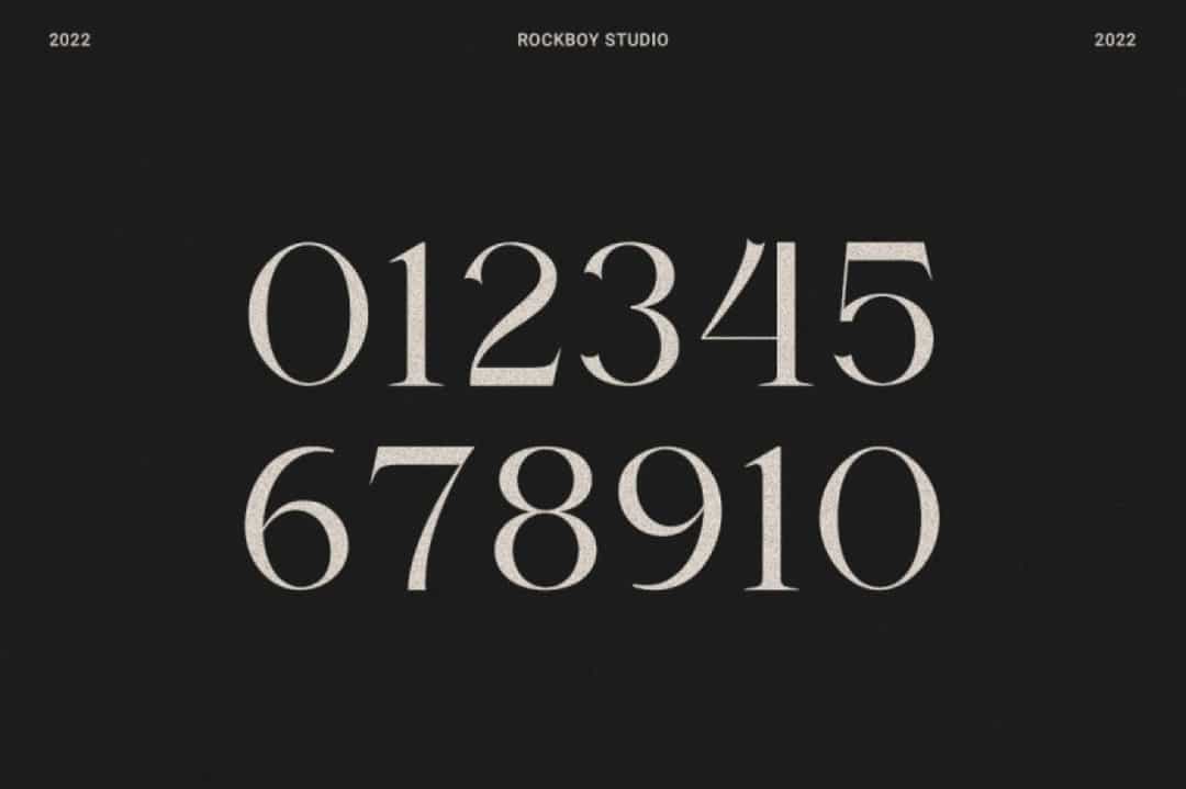 Aeromira Classic Font Image 3