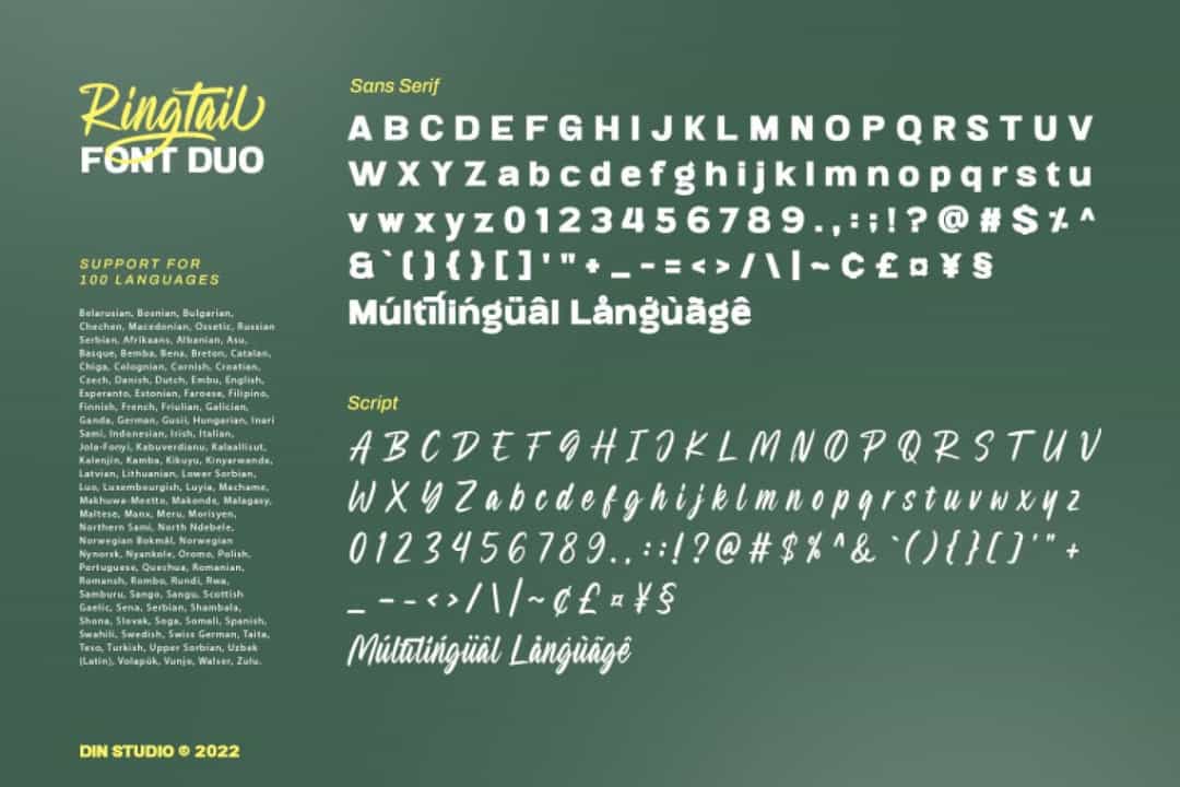 Ringtail Font Image 3