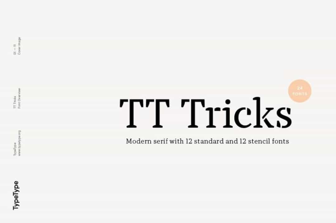 TT Tricks Font Image 1