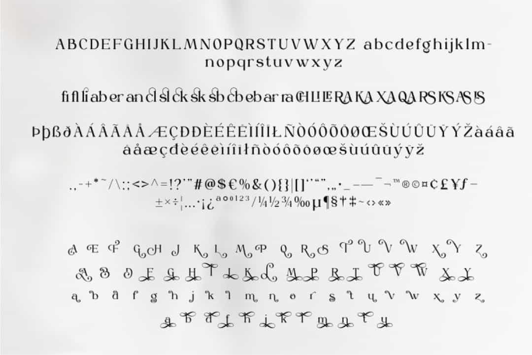Braisle Font Image 3
