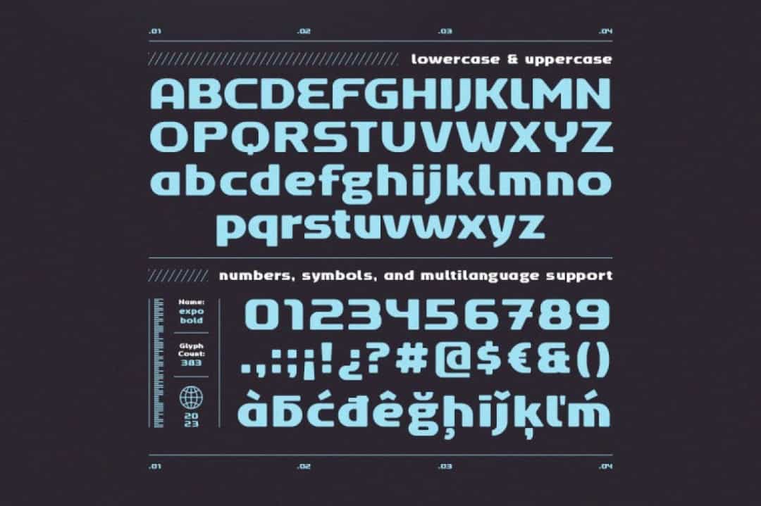 Expo Font Image 3