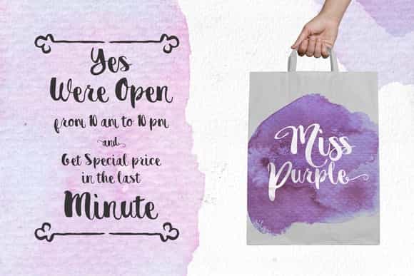 Destain Script Font Free Image 4