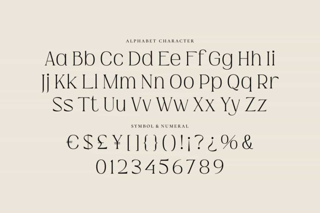 Hiden Certon Font Image 3