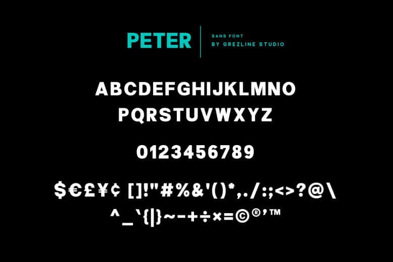 Peter Quincy Font Image 2