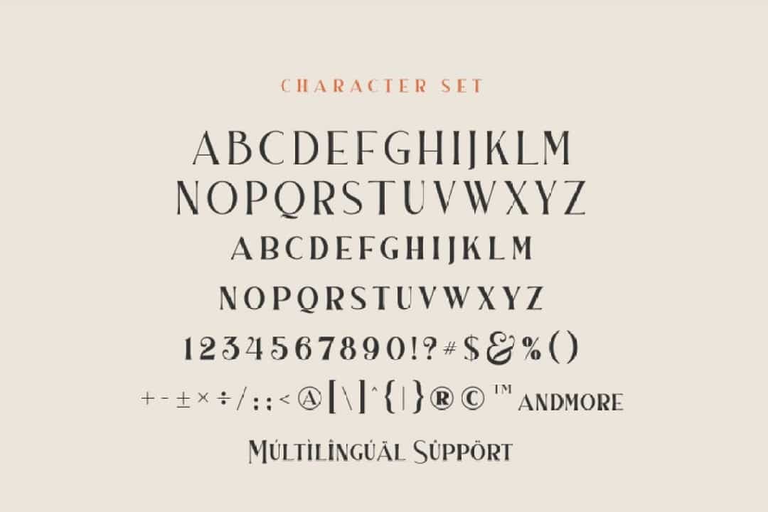 Breviel Amore Font Image 3