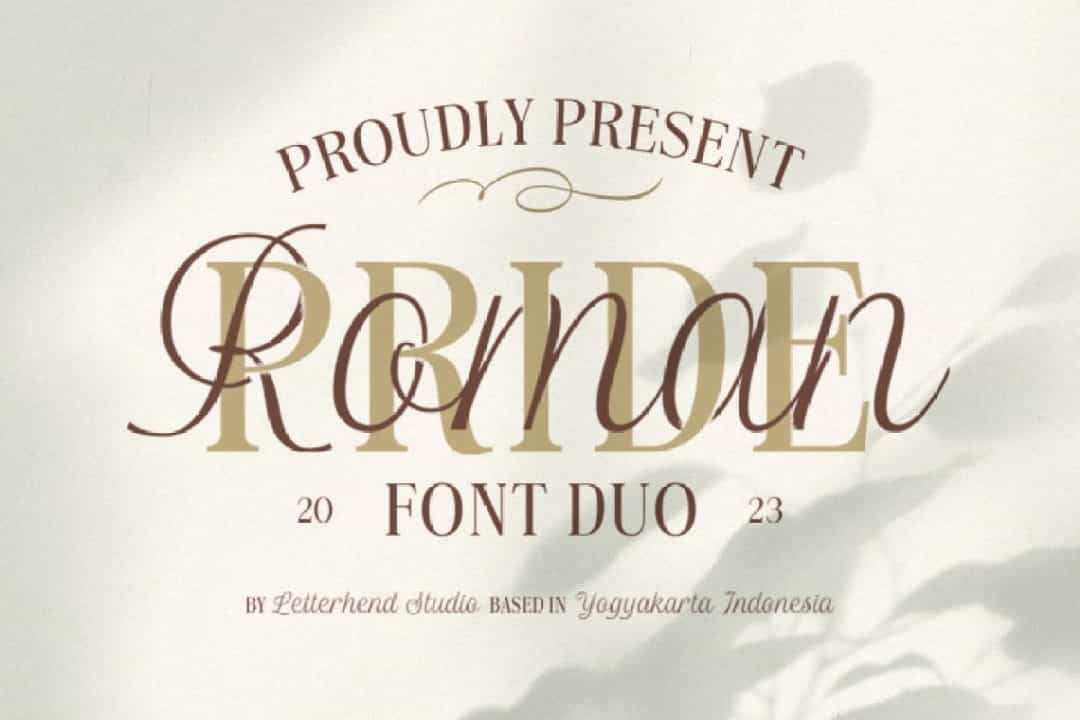 Roman Pride Font Image 1