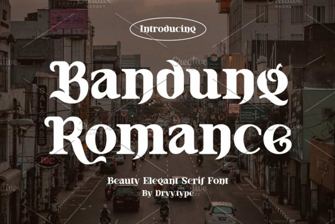 Bandung Romance Font Image 1
