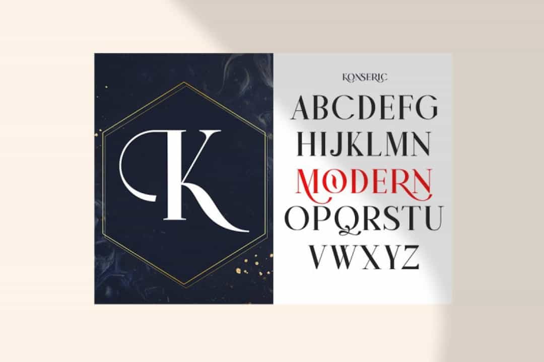 Konseric Font Image 2