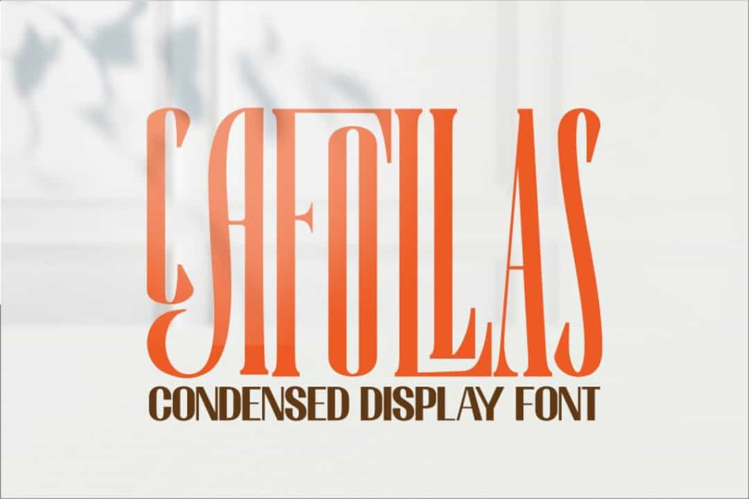 Cafollas Font Image 1