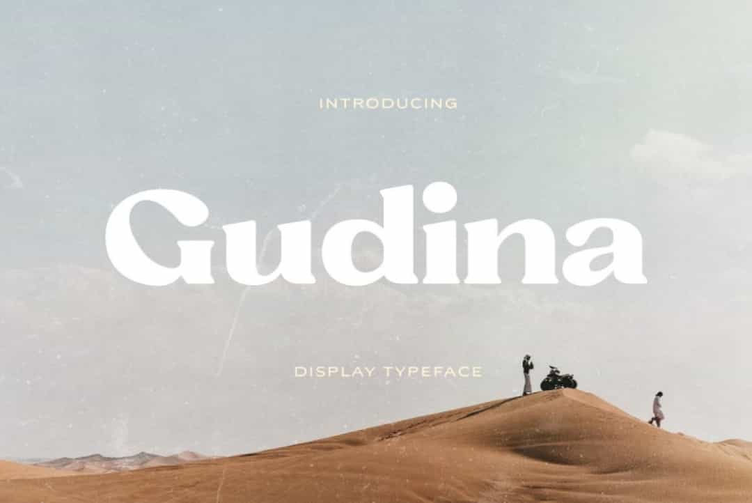 Gudina Font Image 1