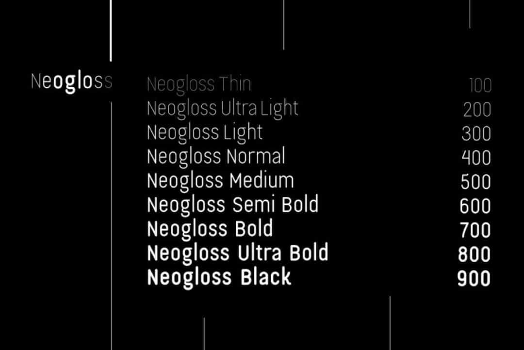 Neogloss Font Image 2