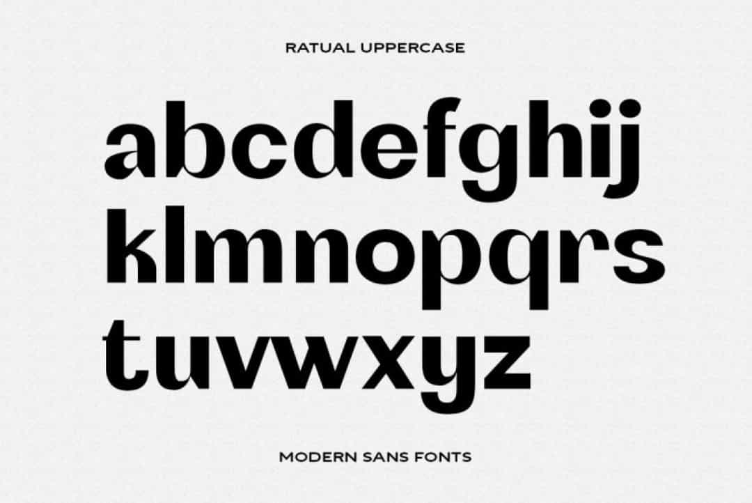 Ratual Font Image 3