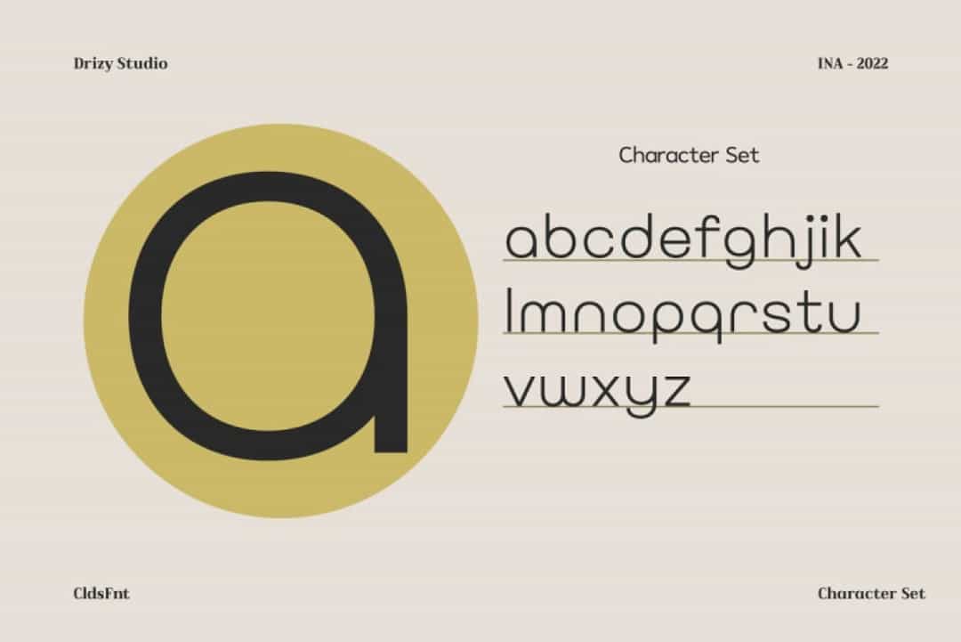 Coldesac Font Image 2