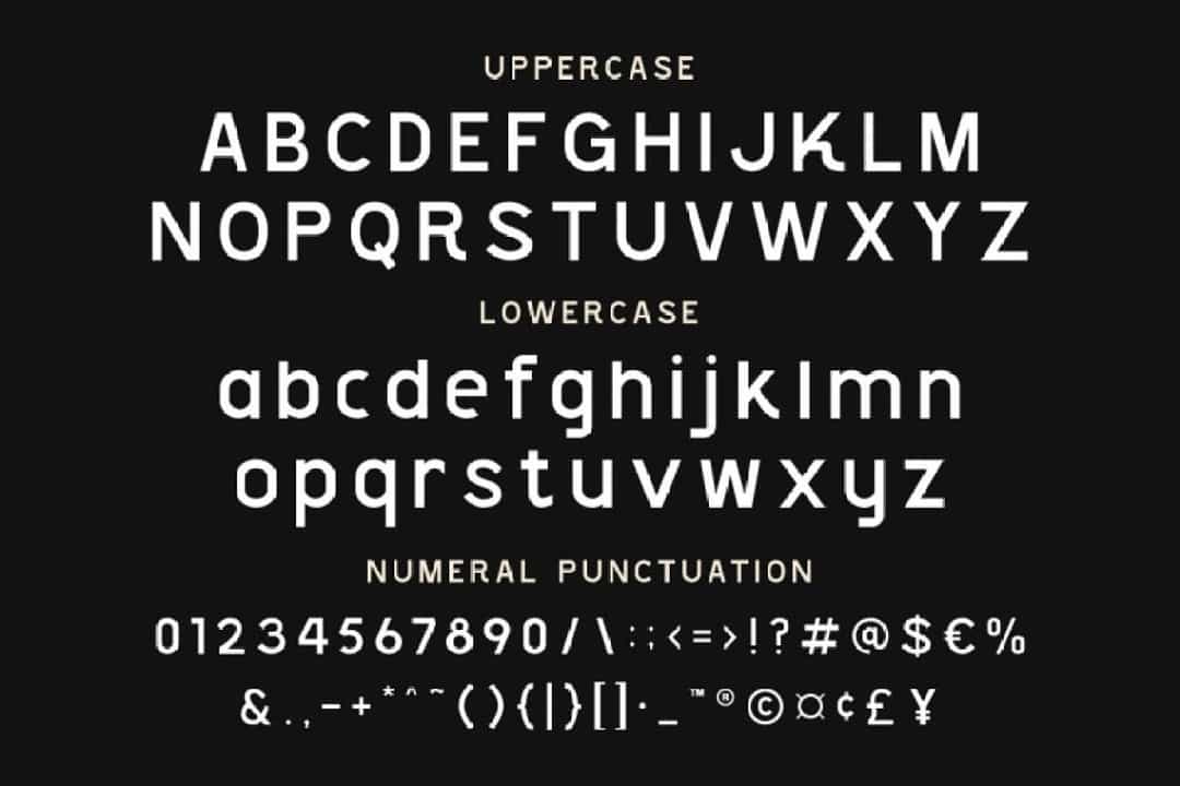 Shackle Font Image 3