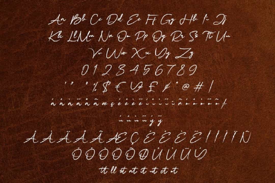Elometha Font Image 3