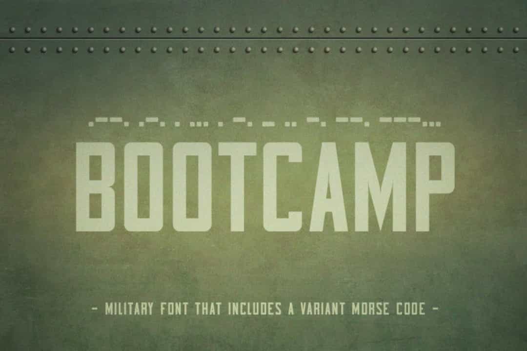 Bootcamp Font Image 1