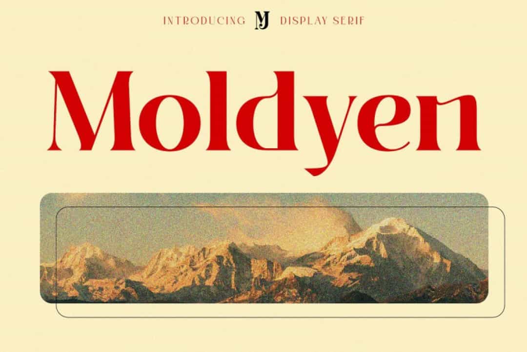 Moldyen Font Image 1