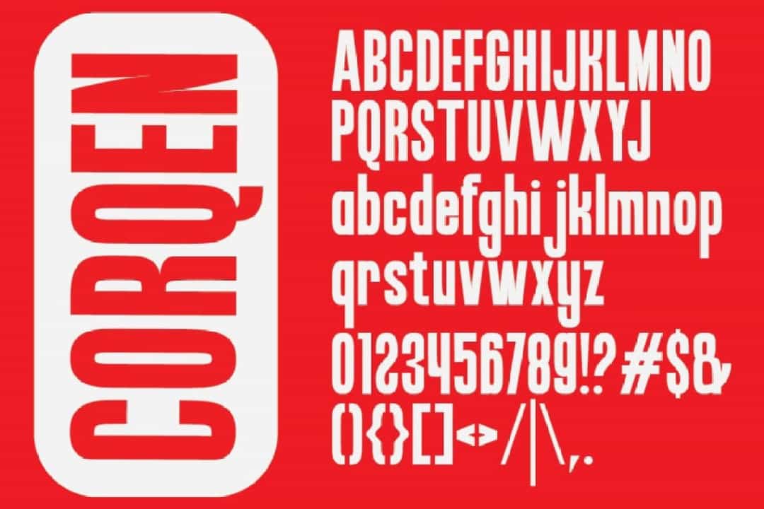 Corqen Font Image 3