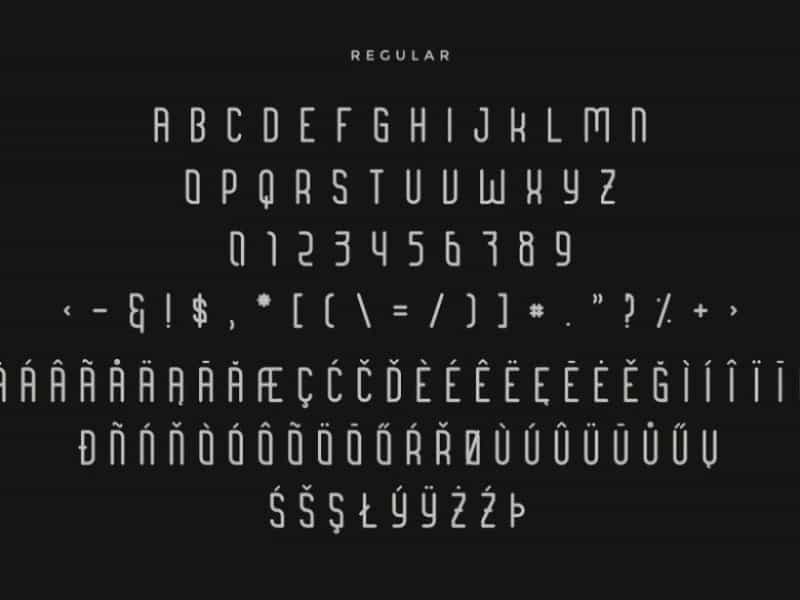 Brengkel Typeface Image 3