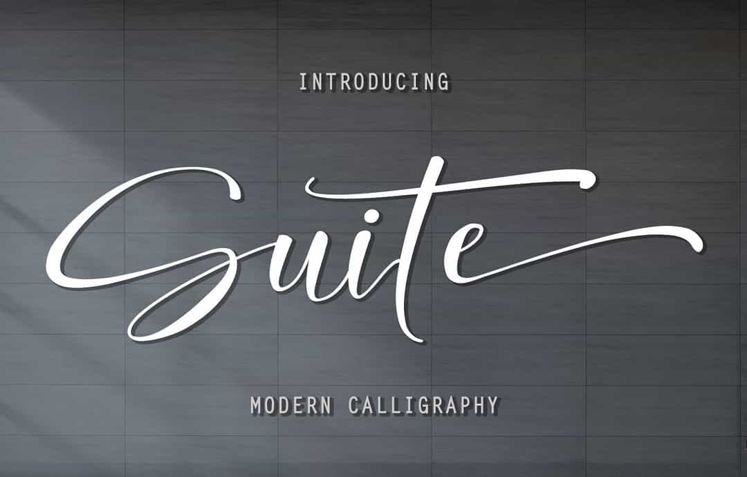 Suite Font Image 1