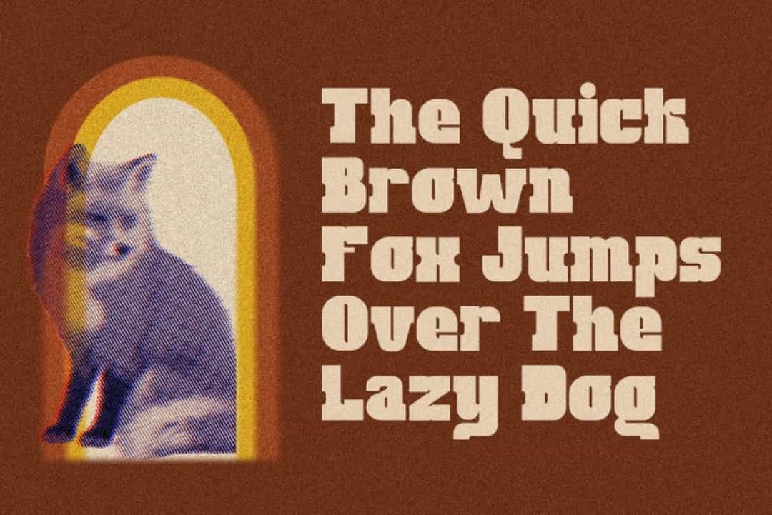 Justock Font Image 2