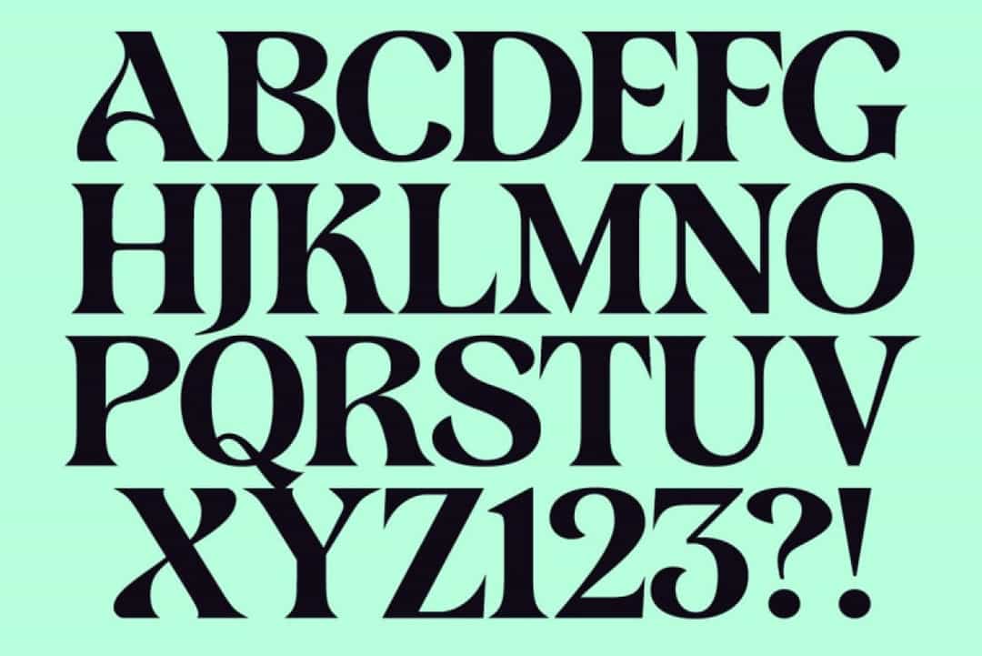 Postre Font Image 2