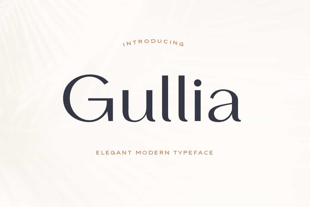 Gullia Font Image 1