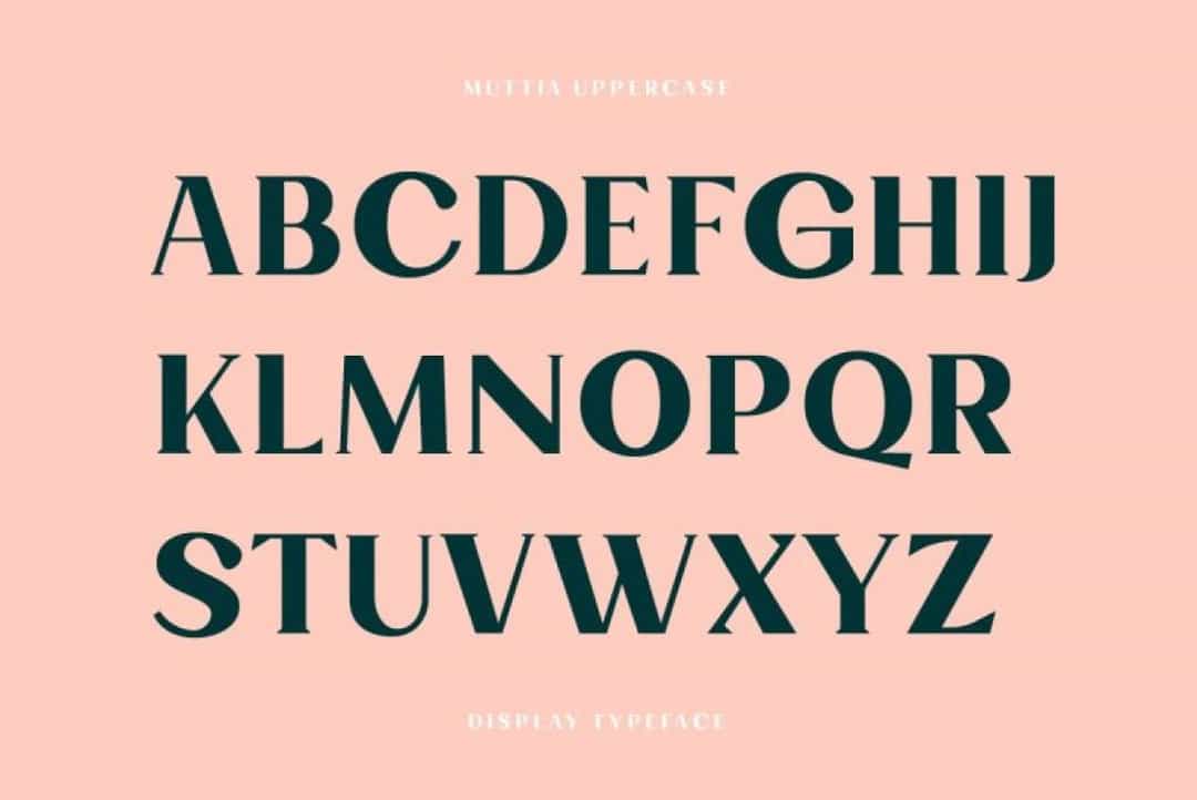Muttia Font Image 2